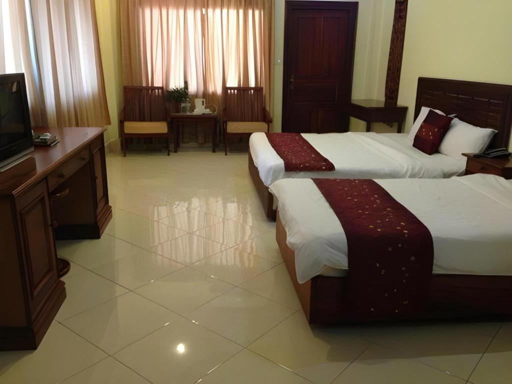 New Rose Boutique Hotel Vientiane Exterior foto