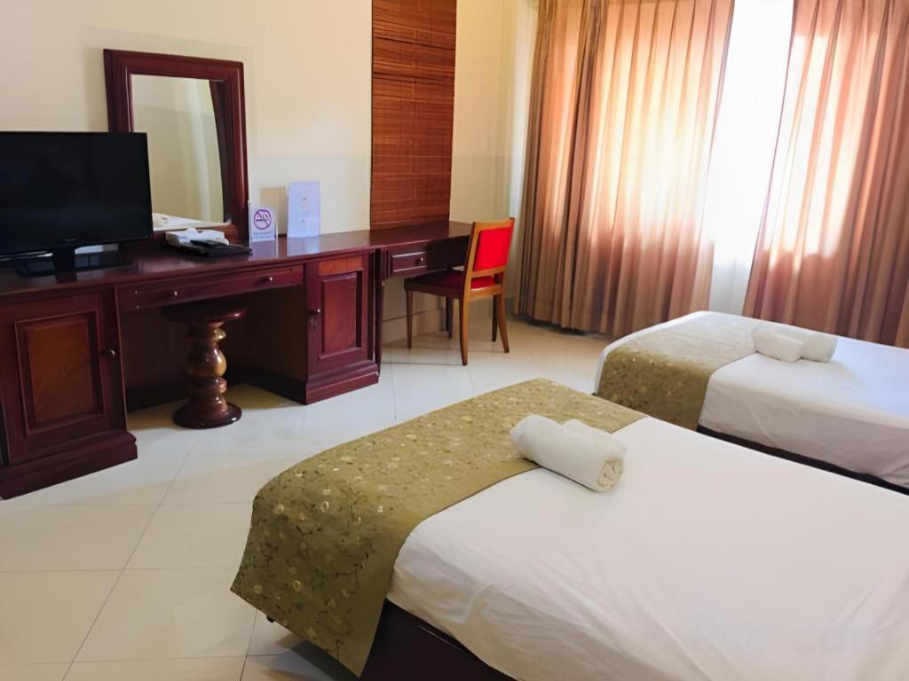 New Rose Boutique Hotel Vientiane Exterior foto