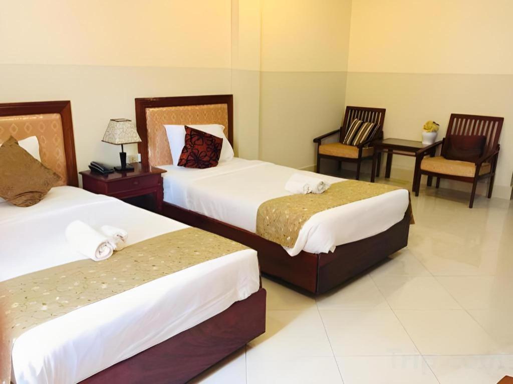 New Rose Boutique Hotel Vientiane Exterior foto
