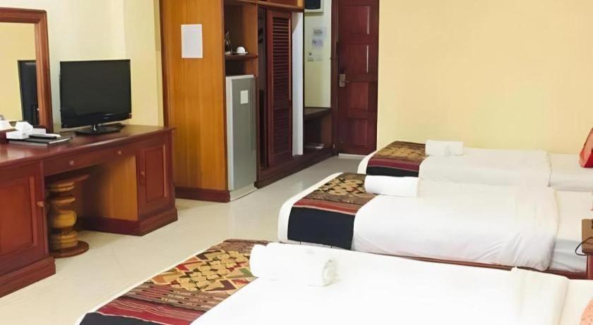 New Rose Boutique Hotel Vientiane Exterior foto
